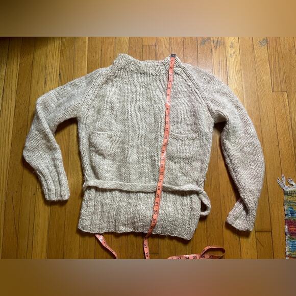 60s-70s Vintage Sears Jr Made in Italy Wool Sweater - Picture 5 of 8